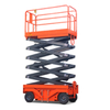 Mobile scissor lifting platfrom manual move