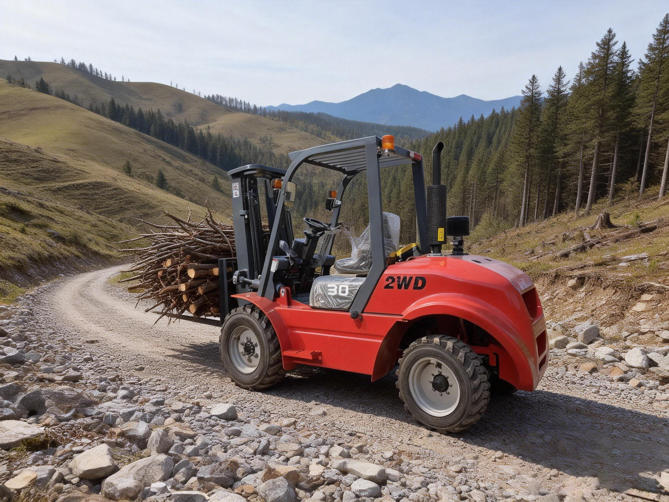 Off-Road Diesel Forklift