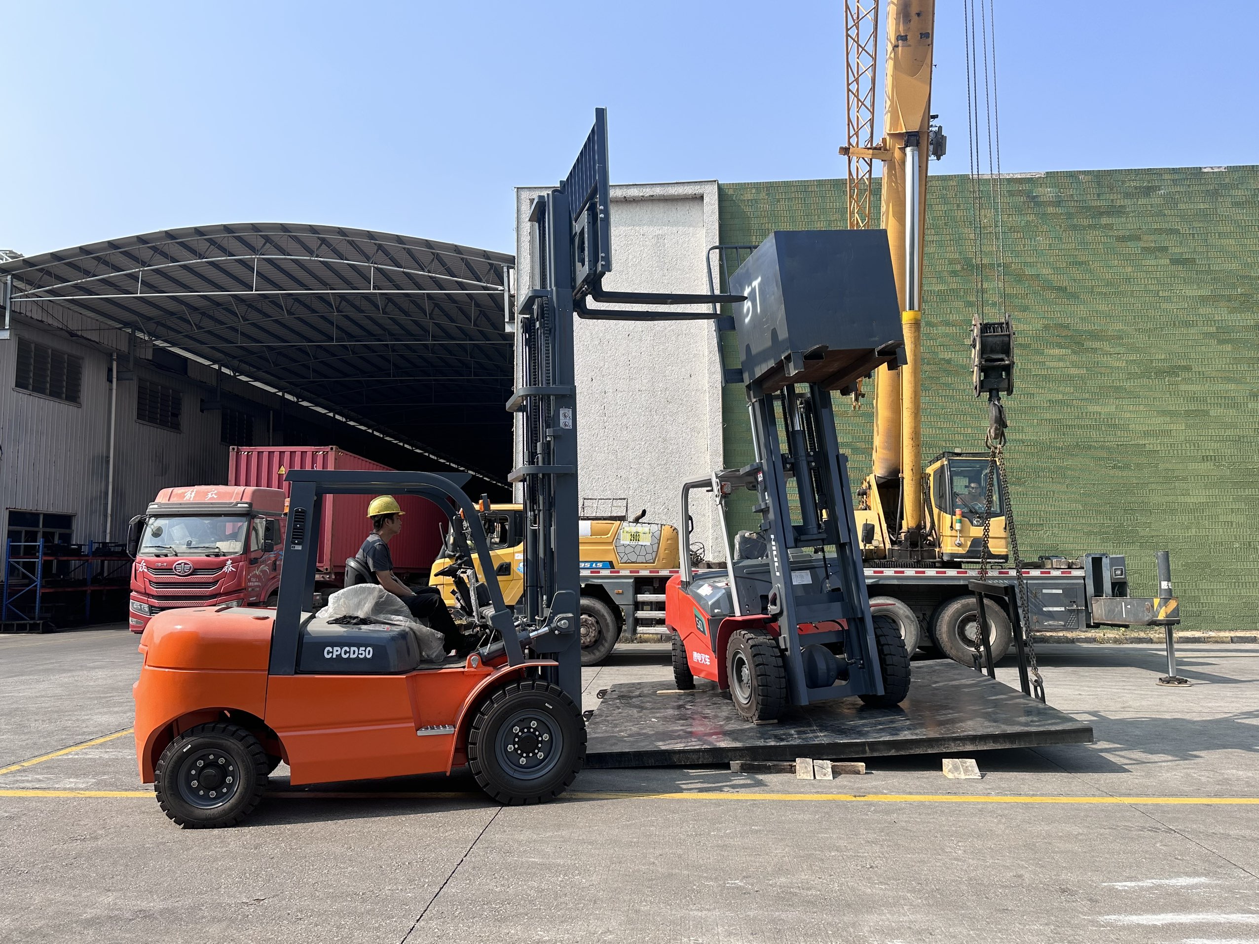 Forklift Type Test Site